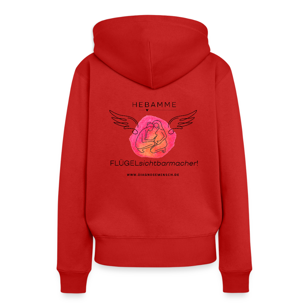 Frauen Premium Hoodie - Rot