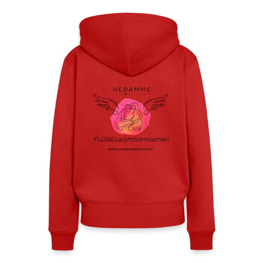 Frauen Premium Hoodie - Rot