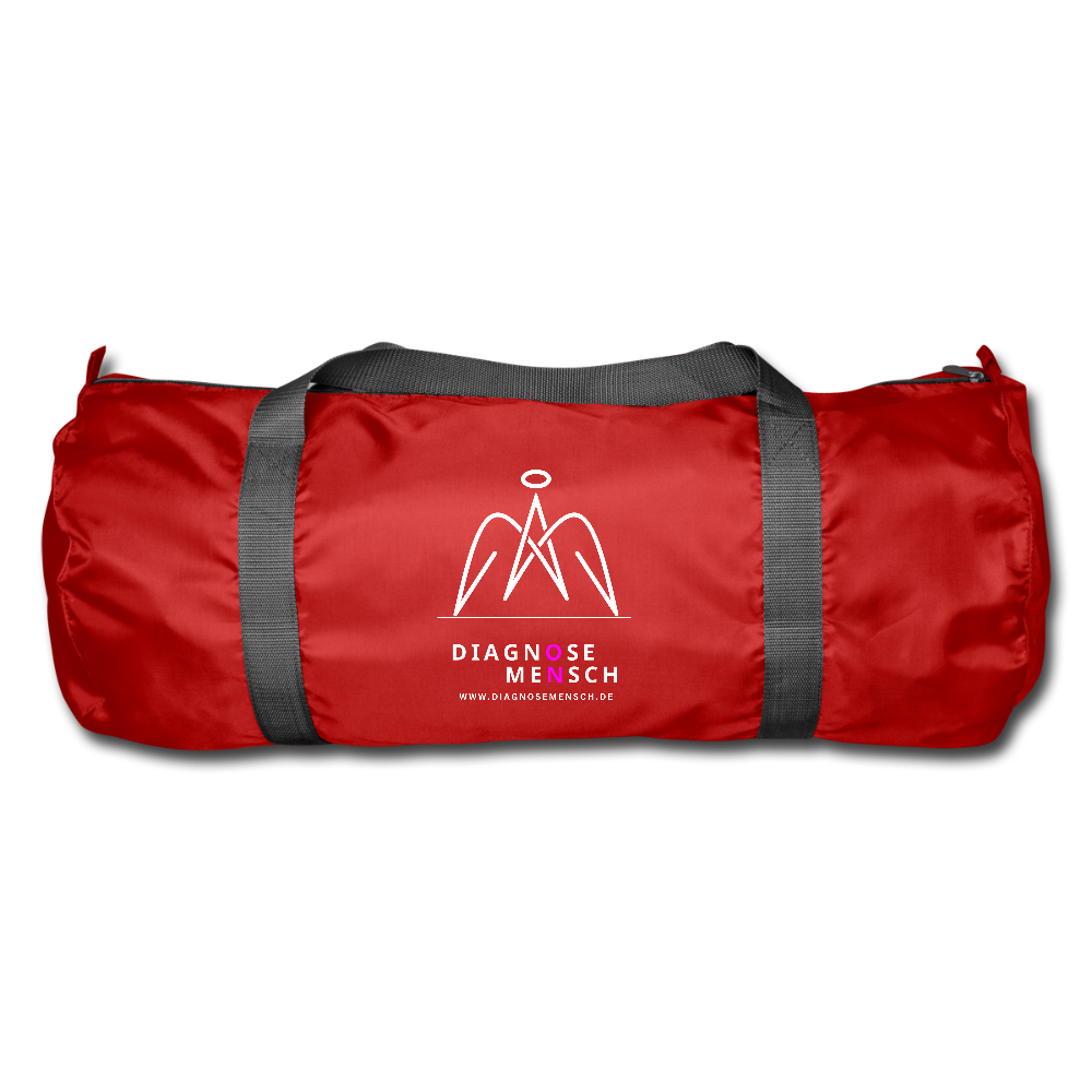 Sporttasche "Diagnose Mensch" - ON - Rot