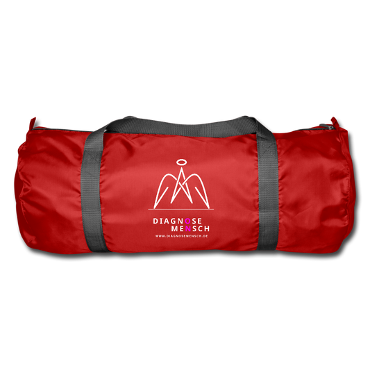 Sporttasche "Diagnose Mensch" - ON - Rot