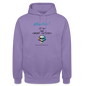 Unisex Hoodie "I'm a smart  patient" - Bad Boy - Lavendel
