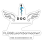 Sticker "Flügel Doc" - Best Buddy - Mattweiß