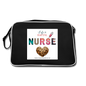 Retro Tasche "Nurse" - Best Buddy - Schwarz/Weiß