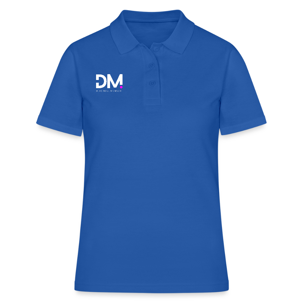 Frauen Polo Shirt "Im a smart patient" - Bad Girl - Royalblau