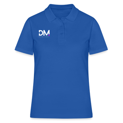 Frauen Polo Shirt "Im a smart patient" - Bad Girl - Royalblau