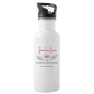 Trinkflasche "ZFA" - Best Buddy - Weiß