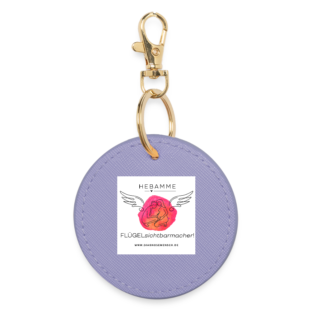 Schlüsselanhänger "Hebamme" - Best Buddy - Lavendel