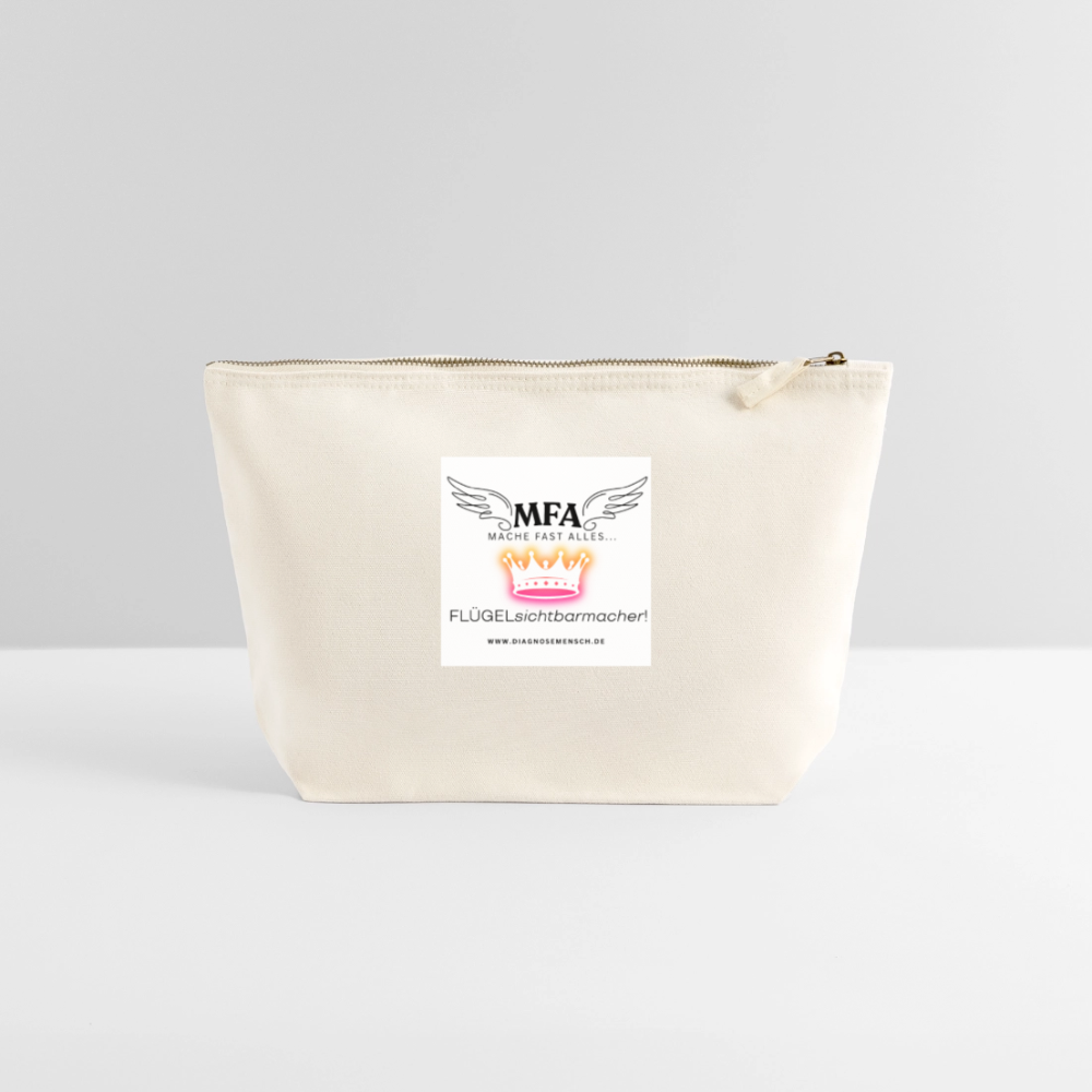 Täschchen Größe L "MFA Crown" - Best Buddy - Naturweiß