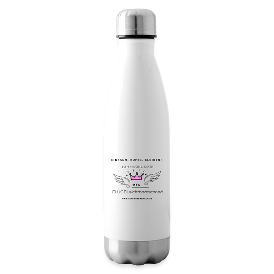 Isolierflasche "MFA" - Best Buddy - Weiß