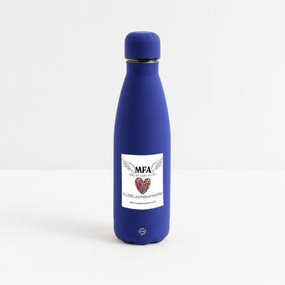 SOFT TOUCH Thermosflasche 500 ml "MFA LEO" - Best Buddy - Dunkelblau 