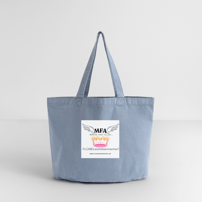 Vintage-Washed Shopper - Vintage Blue