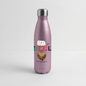 Glitzer Edelstahl Thermosflasche "Nurse" - Best Buddy - Pink Glitzer