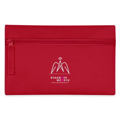 Federtasche "Diagnose Mensch - ON" - Rot
