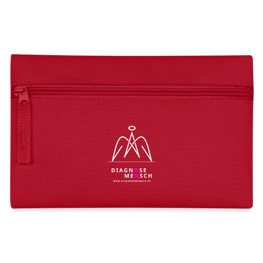 Federtasche "Diagnose Mensch - ON" - Rot