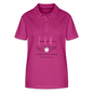 Frauen Bio-Poloshirt "ZFA" - Best Buddy - Orchidee