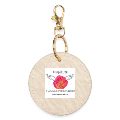 BOUTIQUE Schlüsselanhänger "Hebamme" - Best Buddy - Auster