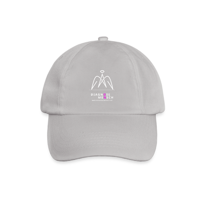 Baseballkappe "Diagnose Mensch - ON" - Grau