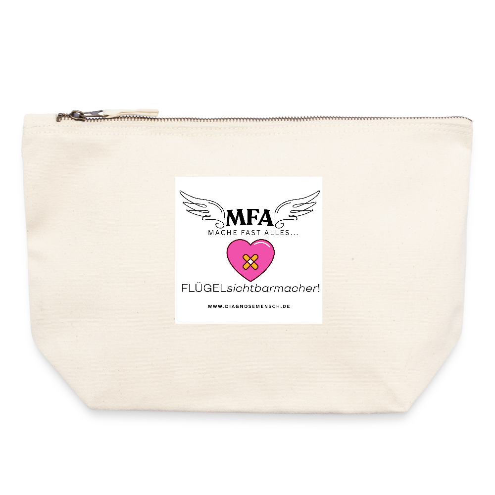 CANVAS Täschchen Größe L - Naturweiß