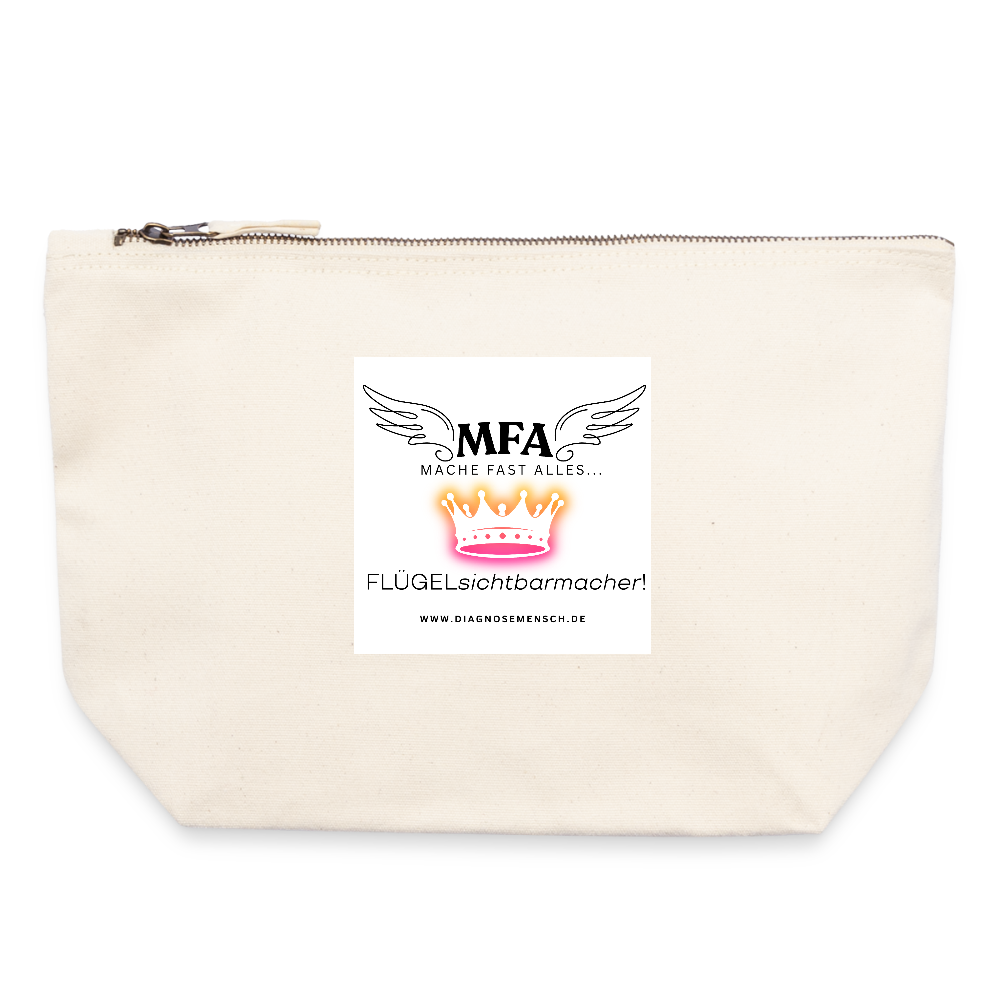 Täschchen Größe L "MFA Crown" - Best Buddy - Naturweiß