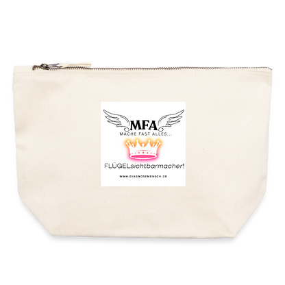 Täschchen Größe L "MFA Crown" - Best Buddy - Naturweiß