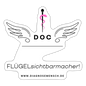 Sticker "Flügel Doc" - Best Buddy - Mattweiß