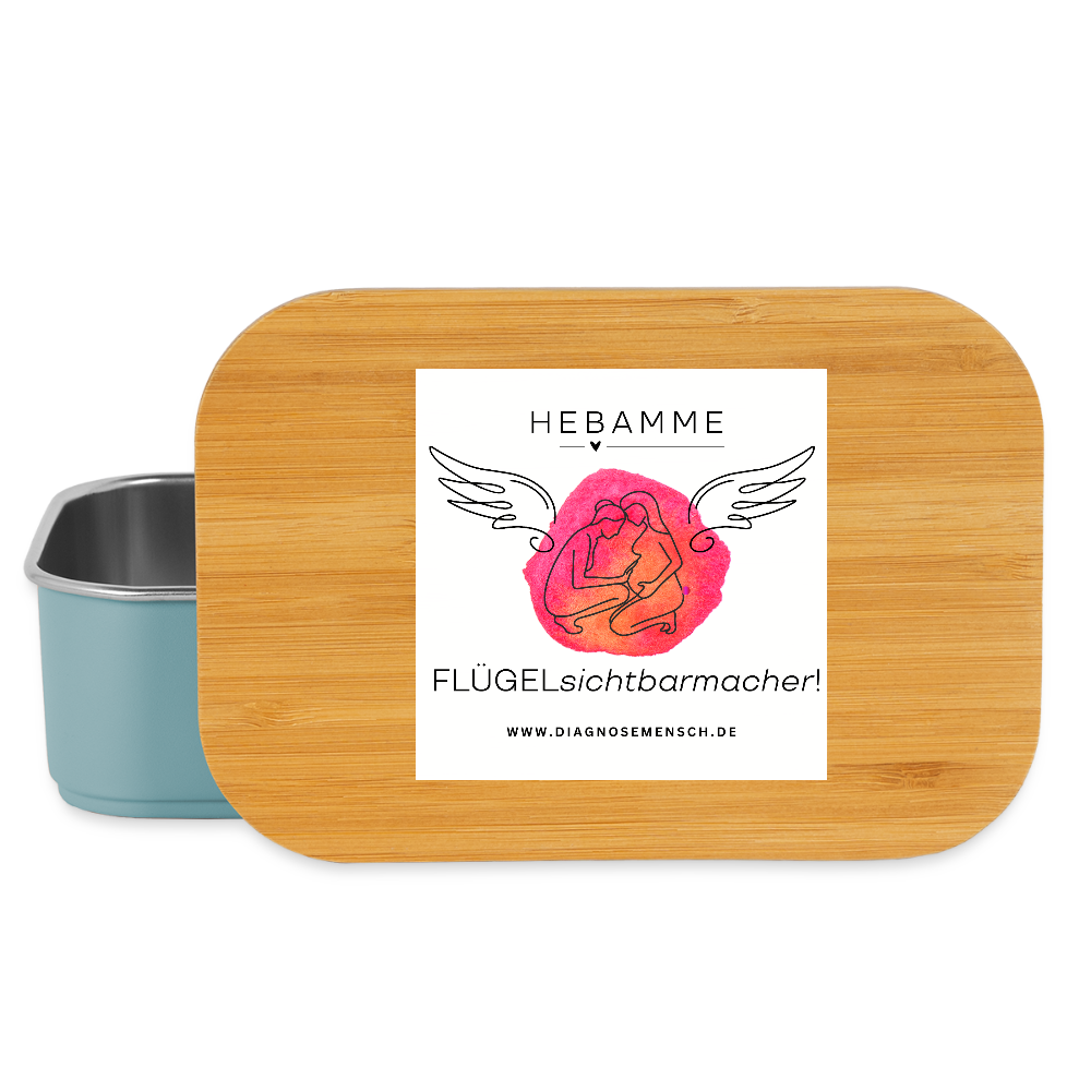 Lunch Box "Hebamme" - Best Buddy - Hellblau