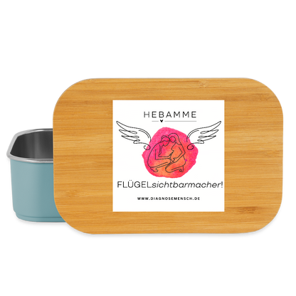 Lunch Box "Hebamme" - Best Buddy - Hellblau
