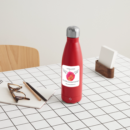 Thermosflasche 500 ml "Hebamme" - FLÜGELsichtbarmacher - Rot