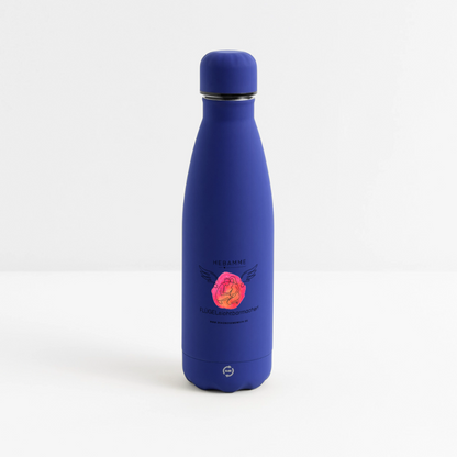 SOFT TOUCH Thermosflasche 500 ml "Hebamme" - Best Buddy - dark blue