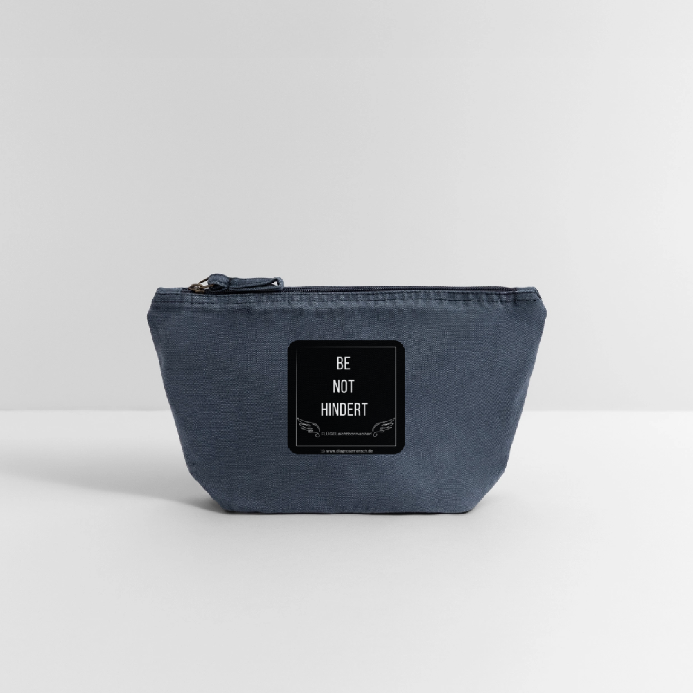 VINTAGE Täschchen "BE NOT HINDERT" - FLÜGELsichtbarmacher - Vintage Denim