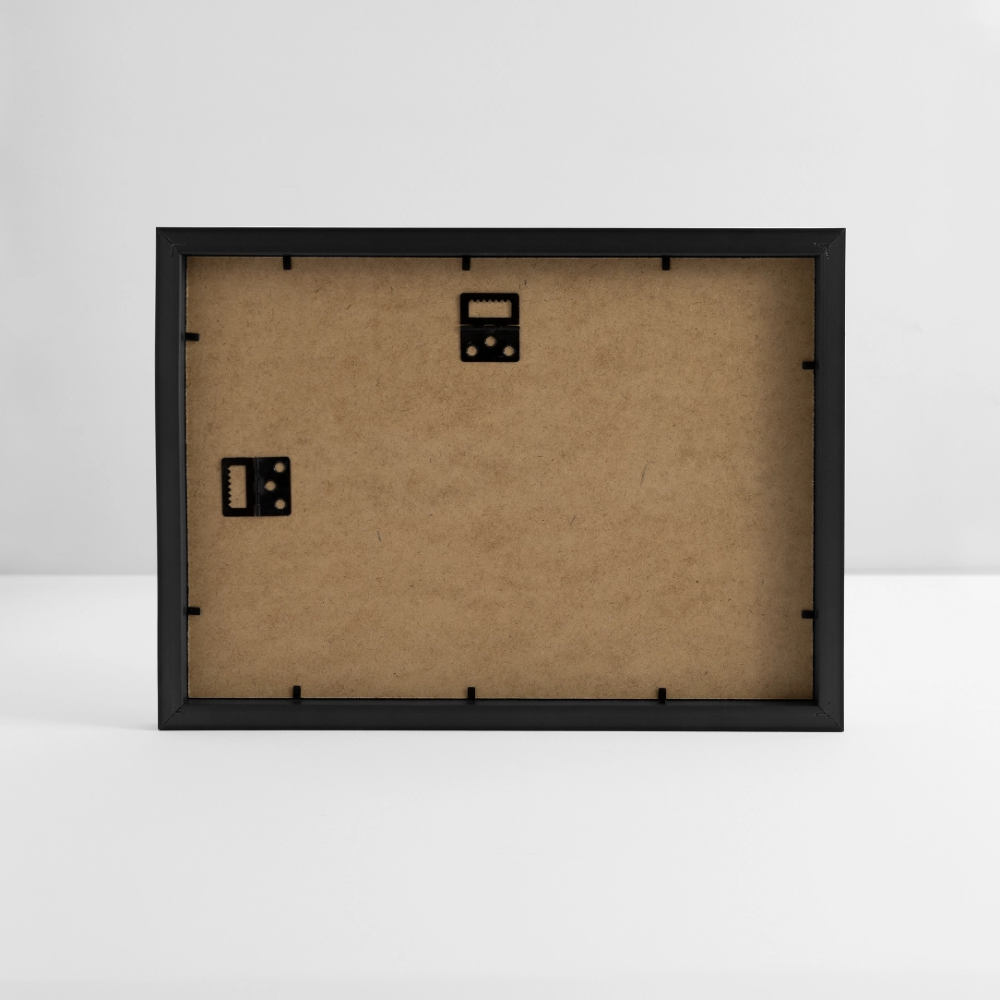 Gerahmtes Poster (37 × 27 cm) "Hebamme" - FLÜGELsichtbarmacher - Schwarz