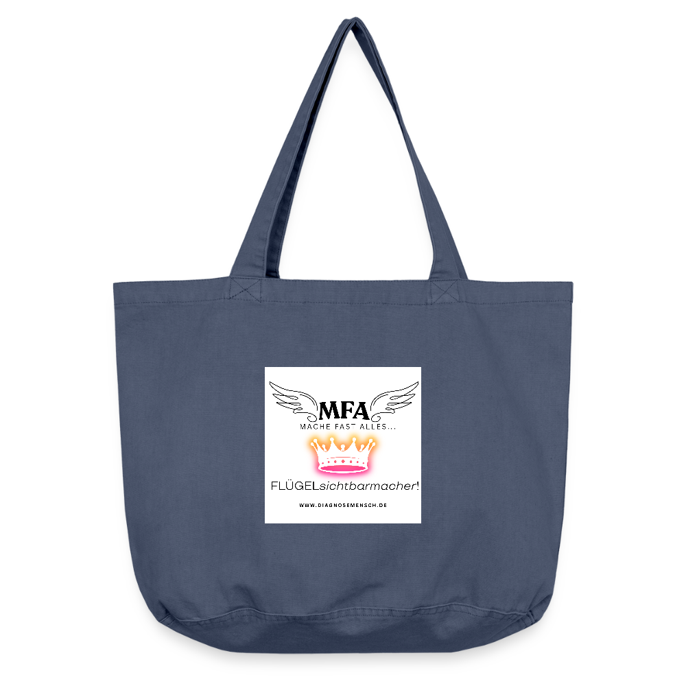 Vintage-Washed Shopper - Vintage Denim