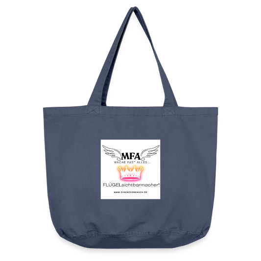 Vintage-Washed Shopper - Vintage Denim