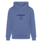 Bio-Hoodie CRUISER  "I'm a smart patient" - Funny - Blau