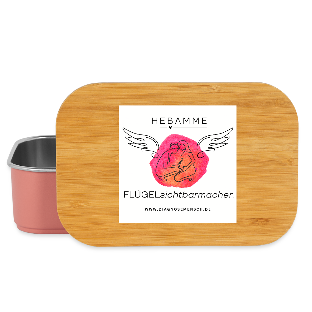 Lunch Box "Hebamme" - Best Buddy - Hellrosa