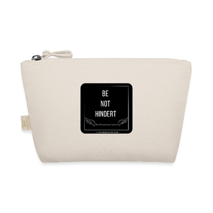 Bio Täschchen "BE NOT HINDERT" - FLÜGELsichtbarmacher - Natur