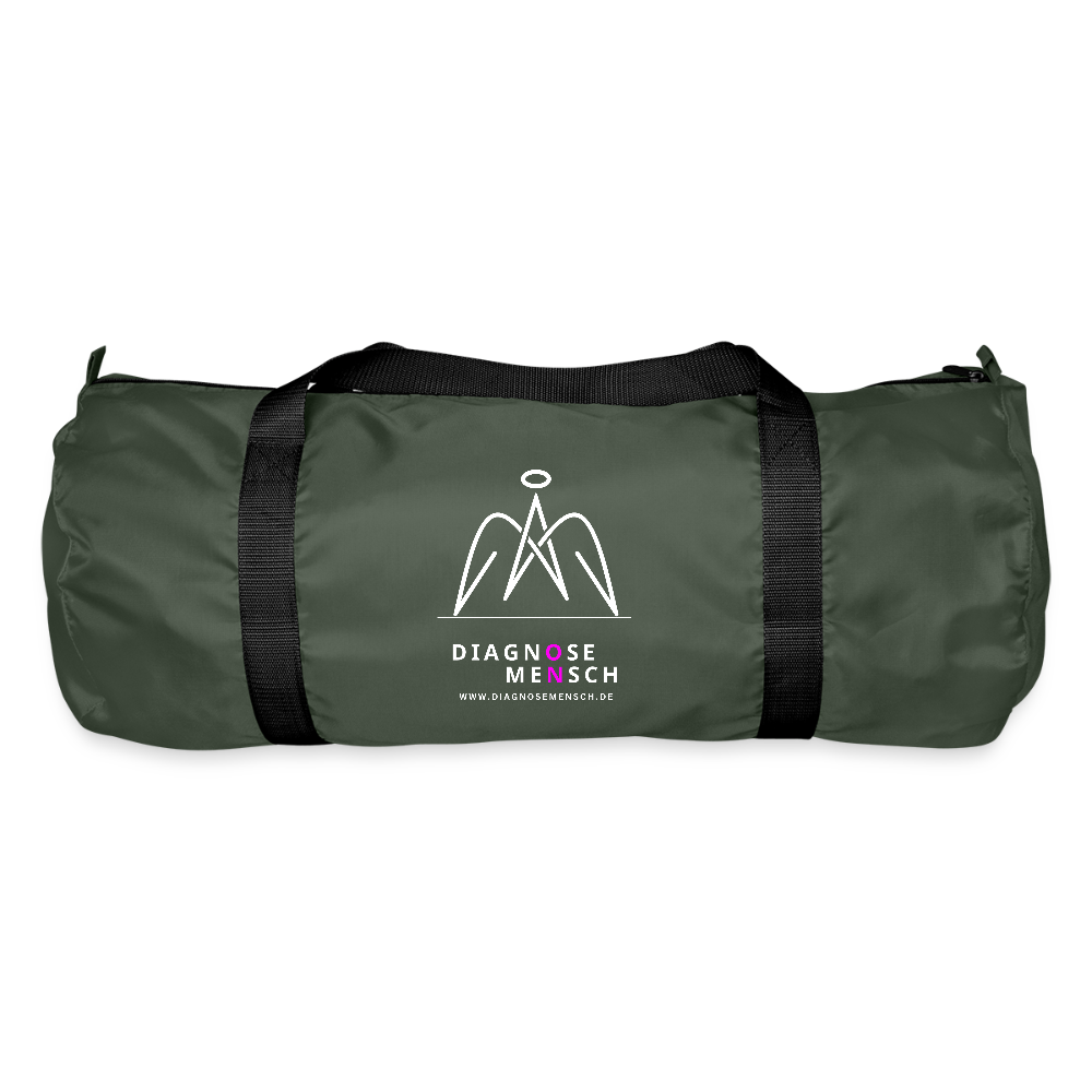 Sporttasche "Diagnose Mensch" - ON - Graugrün