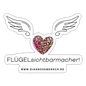 Sticker "Flügel" - Best Buddy - Mattweiß