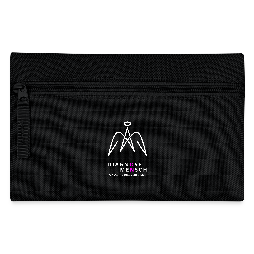 Federtasche "Diagnose Mensch - ON" - Schwarz