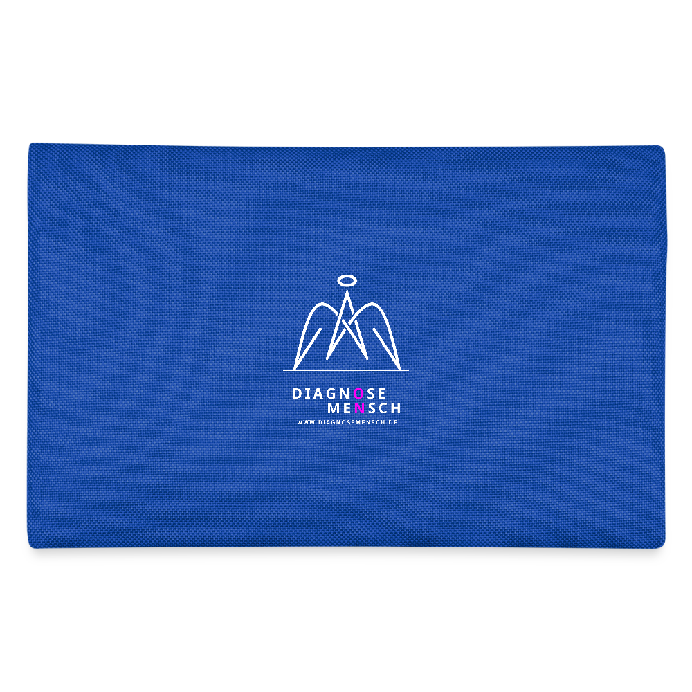 Federtasche "Diagnose Mensch - ON" - Royalblau