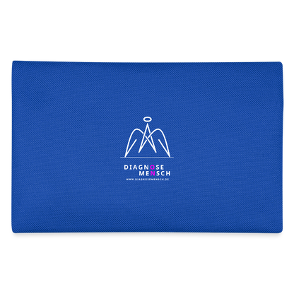 Federtasche "Diagnose Mensch - ON" - Royalblau