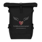 Rolltop Rucksack "Engelsflügel" - Best Buddy - Schwarz