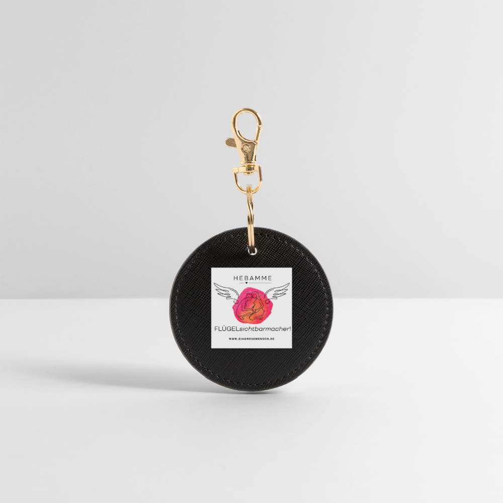 Schlüsselanhänger "Hebamme" - Best Buddy - Schwarz