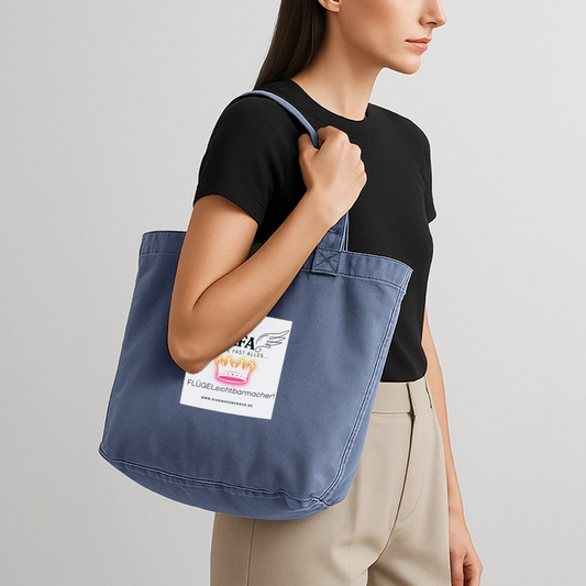 Vintage-Washed Shopper - Vintage Denim