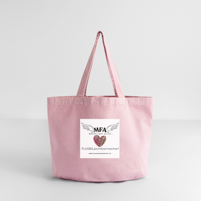 Vintage-Washed Shopper - Vintage Rosa