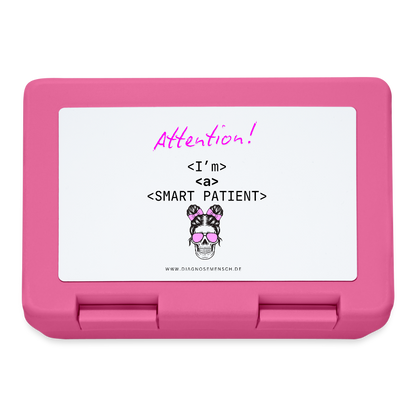 Brotdose "I'm a smart patient" - Bad Girl - Pink