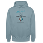 Unisex Hoodie "I'm a smart  patient" - Bad Boy - Nebelblau