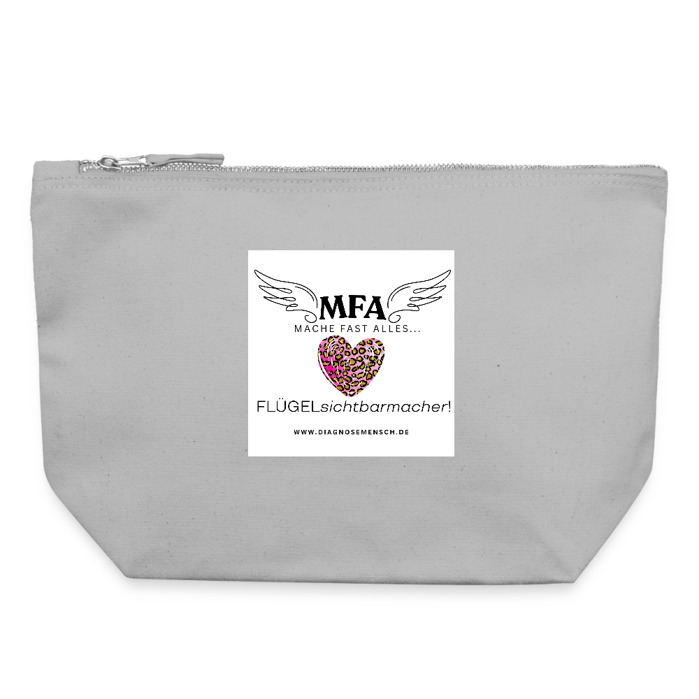 CANVAS Täschchen Größe L - Grau meliert