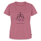 Frauen Premium T-Shirt  - "Diagnose Mensch! - Mauve
