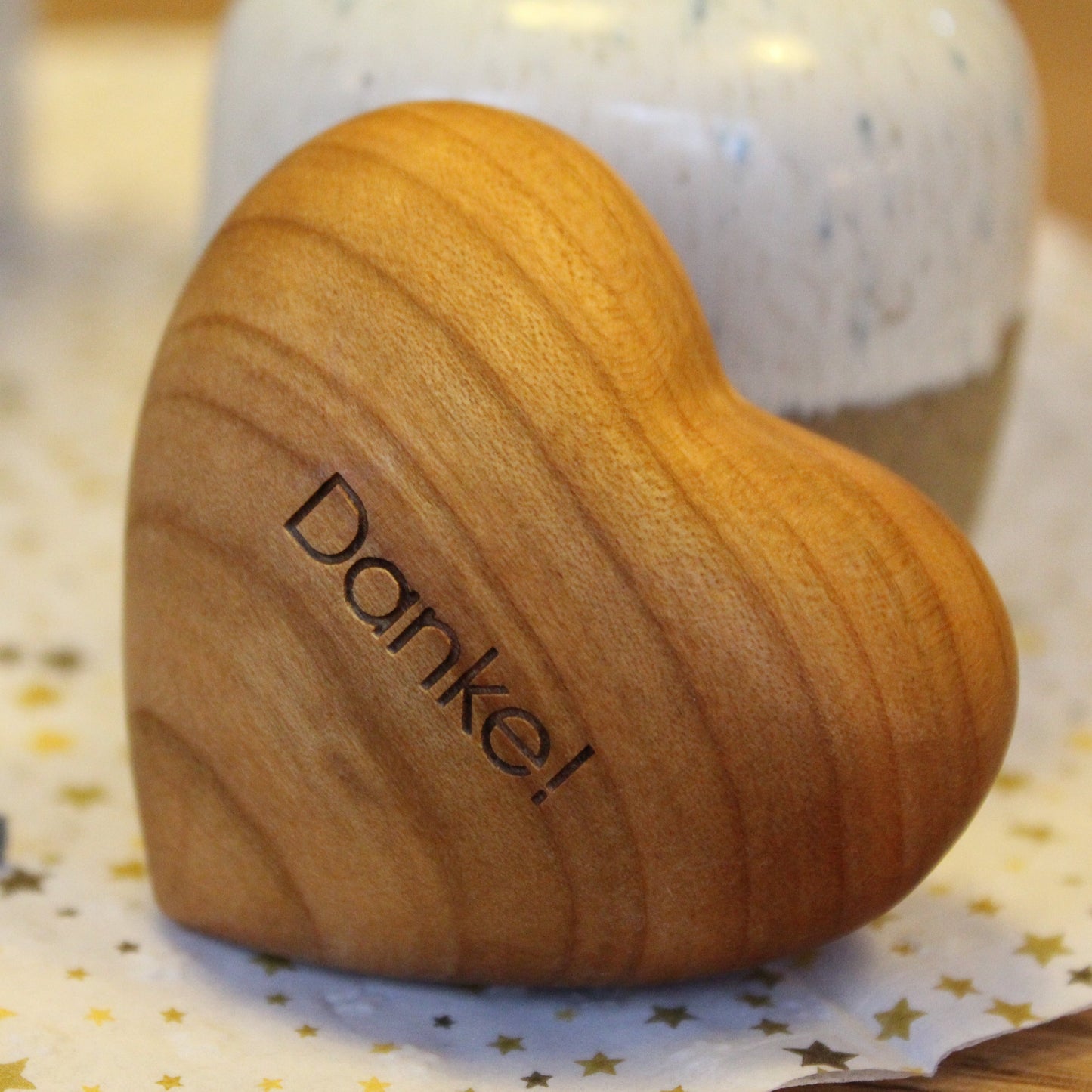 Handschmeichler - Holzherz DANKE